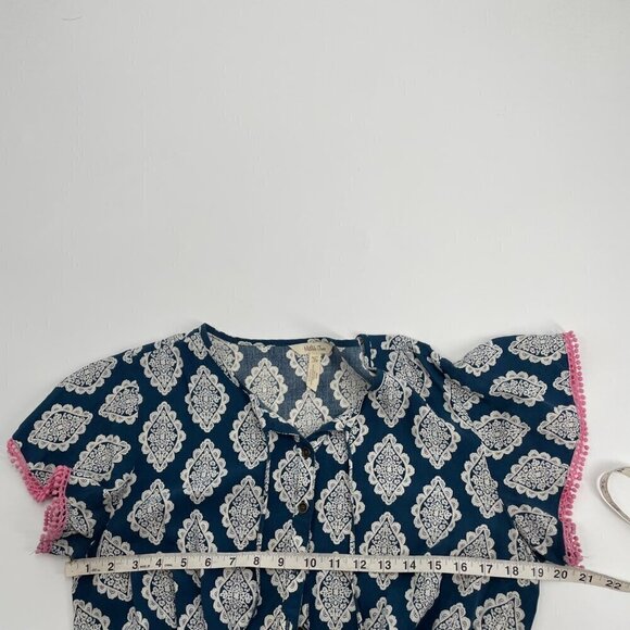 Matilda Jane Brilliant Daydream On The Fringe Romper Womens Size Medium Tassel - Picture 9 of 11